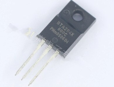10PCS/LOT BTA204X-800C BTA204X 4A 800V TO-220F Bidirectional thyristor New original