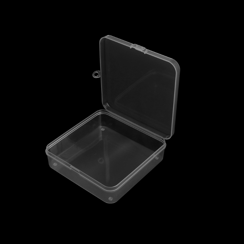 Portable Baby Infant Teether Case Holder Pacifier Chain Storage Box Clear Travel