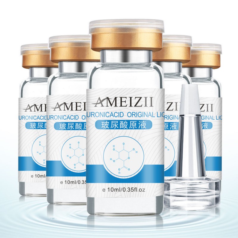 Facial Skin Care Essence Pure Hyaluronic Acid Moisturizing Whitening Snail Repair Anti-Wrinkle Anti-Aging Serum10ml s8