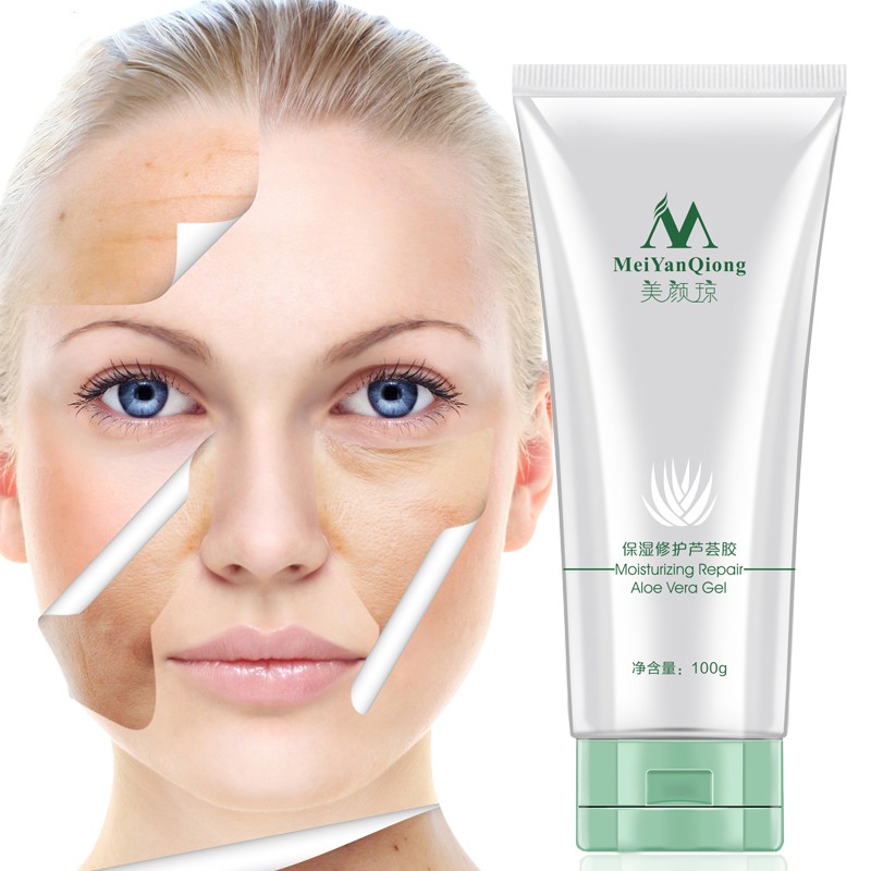 Moisturizing Repair Aloe Vera Gel Skin Care Natural Plant Extracts Anti-wrinkle Soothing Nourishing Blemishes Treatment Cream