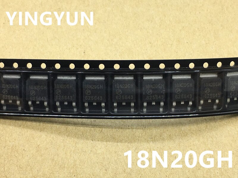 10pcs/lot 18N20GH FQD18N20 DV218N20 LP18N20 18N20 TO-252 200V 18A