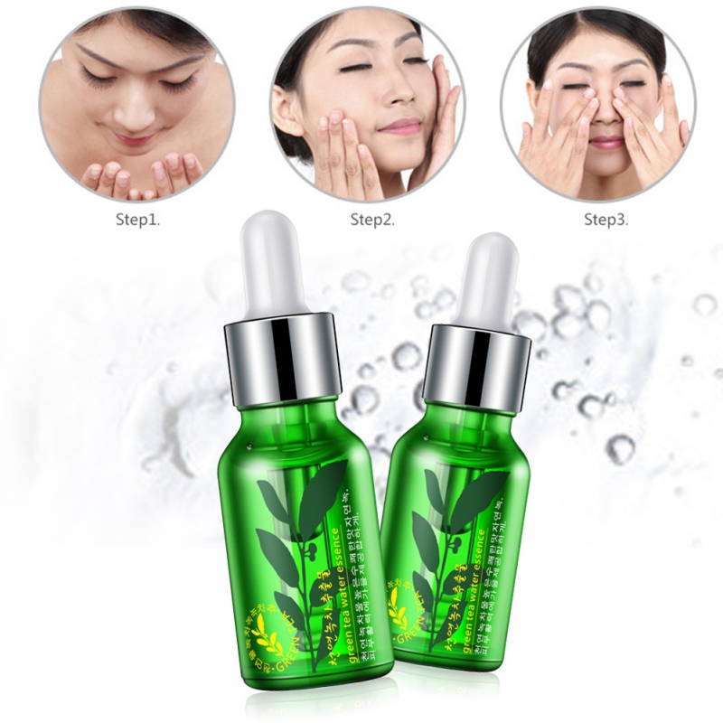 Face Green Tea Seed Serum Anti-Wrinkle Anti Aging Blemish Skin Care Collagen Essence Moisture Liquid