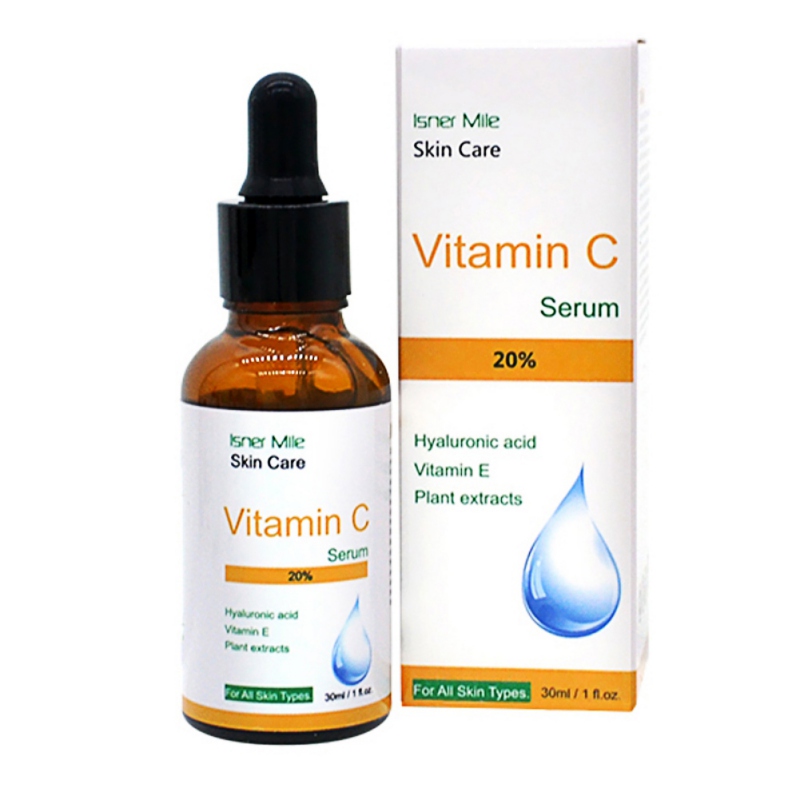 Face Skin Care Hyaluronic Acid Vitamin C + Serum Skin Brightening Moisturizing Anti Wrinkles