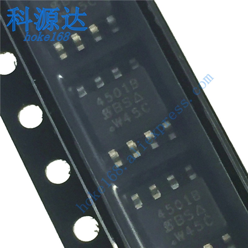 10pcs/lot SI4501B SOIC8 4501B SI4501BDY-T1-GE3 In Stock