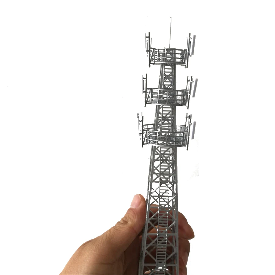 1pc/lot Ho N Z Scale Model Tower Building For Scenery Sand Railway Railroad Railing Train Layout