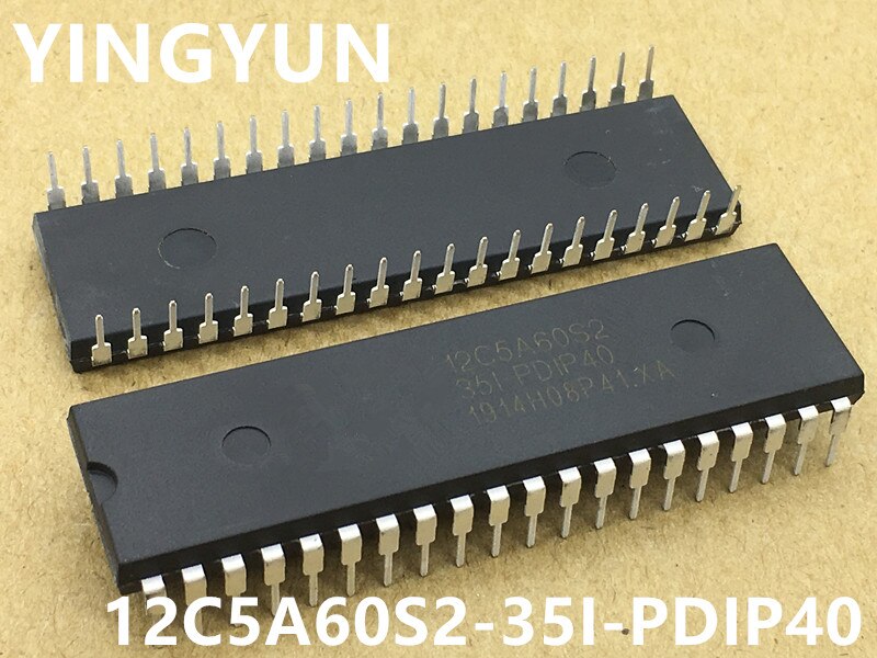 5pcs/lot 12C5A60S2 STC12C5A60S2-35I-PDIP40 STC12C5A60S2 High quality single chip microcomputer New original