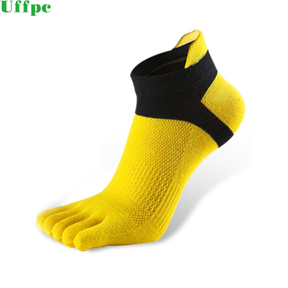1 Pair Men's Socks Five Finger Sock New Men Mesh Meias Sports Running Five Finger Toe Socks Comfortable Sports Breathable S
