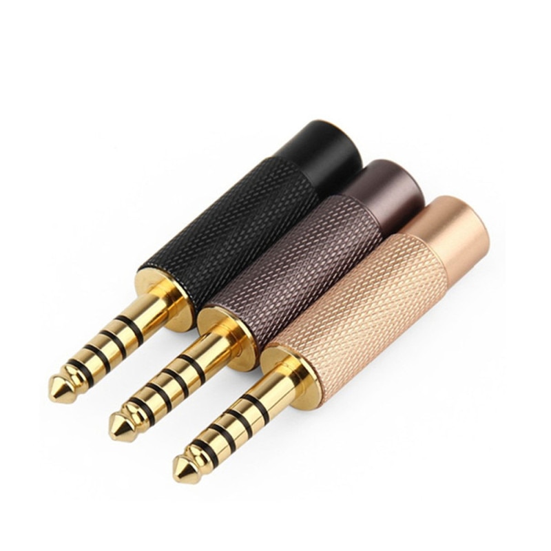 Audiophile AUX Jack 2.5 To 4.4mm Adapter Earphones Plug 4.4mm Male 2.5mm Female Headphone Wire Connectors 5 Pole Audio Converter