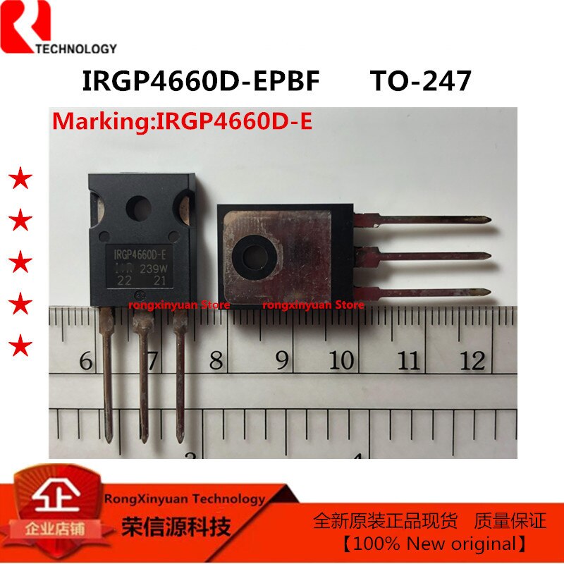 IRGP4660D-EPBF IRGP4660D-E IRGP4660D GP4660D IRGP4660 GP4660D-E TO-247AD Transistor: IGBT; 600V; 100A; 330W 100% New Original