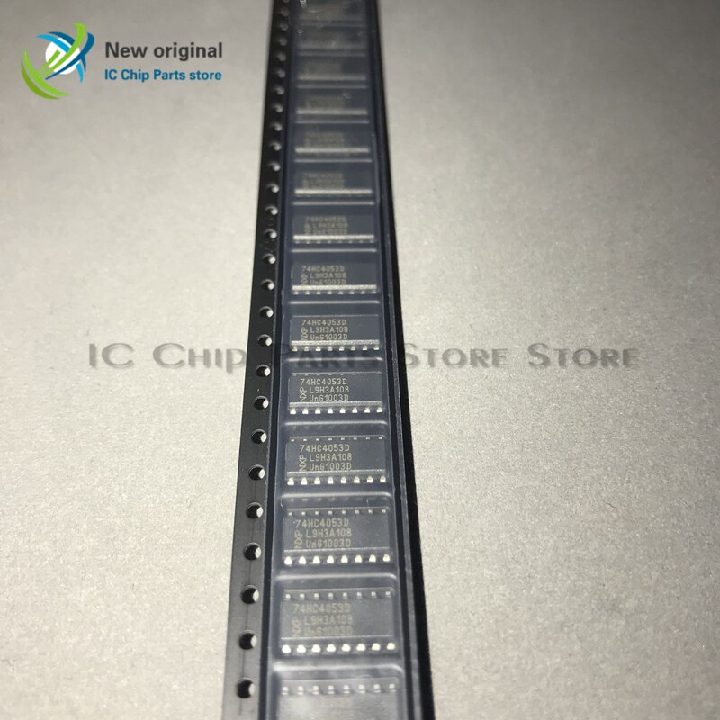 10/PCS 74HC4053D 74HC4053 SN74HC4053DR SOP16 Logic chip Integrated IC Chip New original