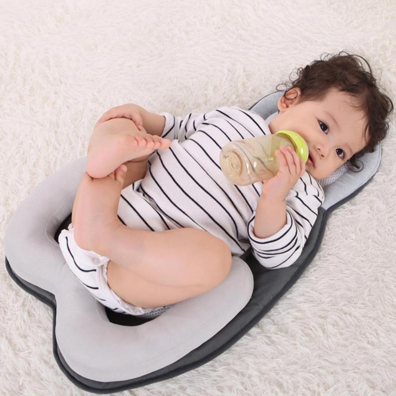 Portable Baby Crib Sleep Pillow Multifunctional Cute Bear Portable Baby Crib Sleep Pillow Nursery Travel Positioning Pad