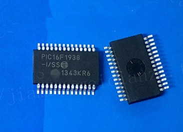 10pcs/lot PIC16F1938-I/SS 16F1938 PIC16F1938 28Pin Flash-Based, 8-Bit CMOS Microcontrollers SSOP28 NEW Original