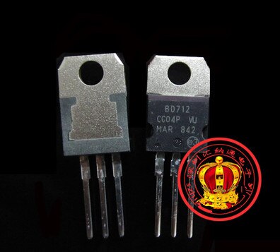10PCS/LOT BD712 TO-220 darlington tube New original