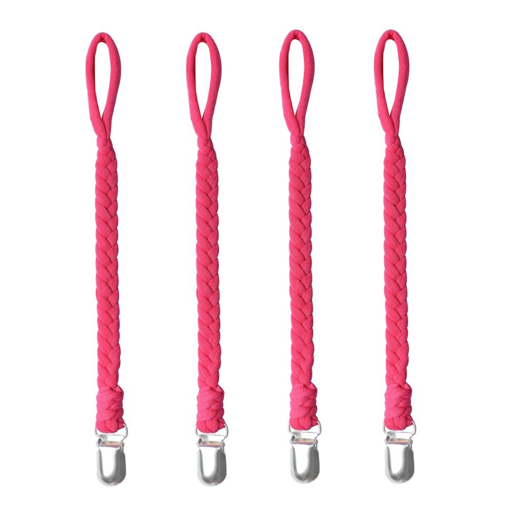 Let's Make Baby Pacifier Clip Newborn Dummy Clip Baby Feeding Product Holder For Accessories 4pcs Clothes Peg For Nipples
