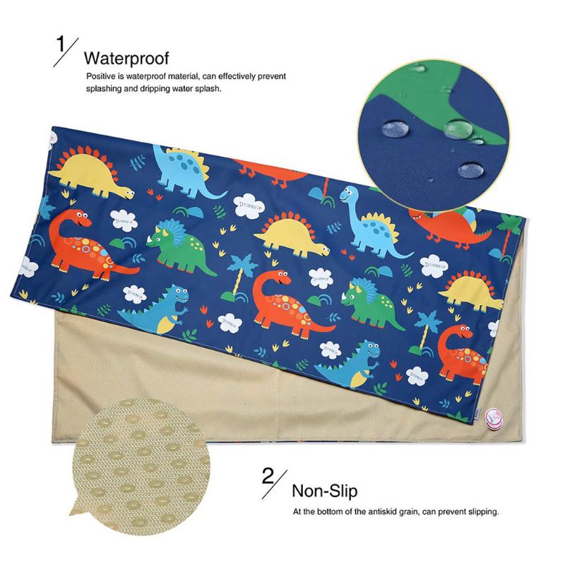 Highchair Splash Mat Baby Paint Splash Mat Large Protective Floor Splash Mat Waterproof and Anti Slip 140cmX140cm