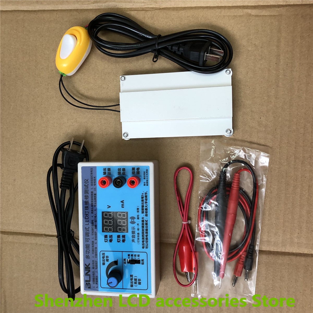LED Lamp Bead Tester LED Light Bar tester LCD TV Board backlight detector and PTC disassembly pad 100%NEW TV removal tool