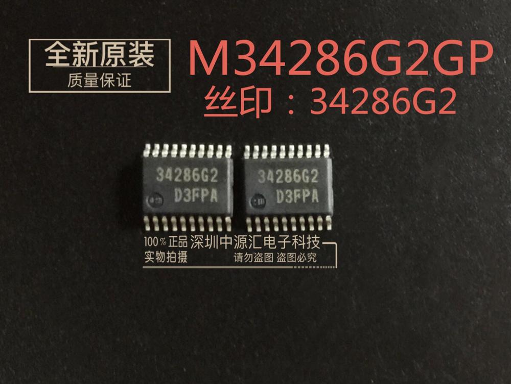 10pcs 100% new and orginal M34286G2GP 34286G2 TSSOP-20 SINGLE-CHIP 4-BIT CMOS MICROCOMPUTER in stock