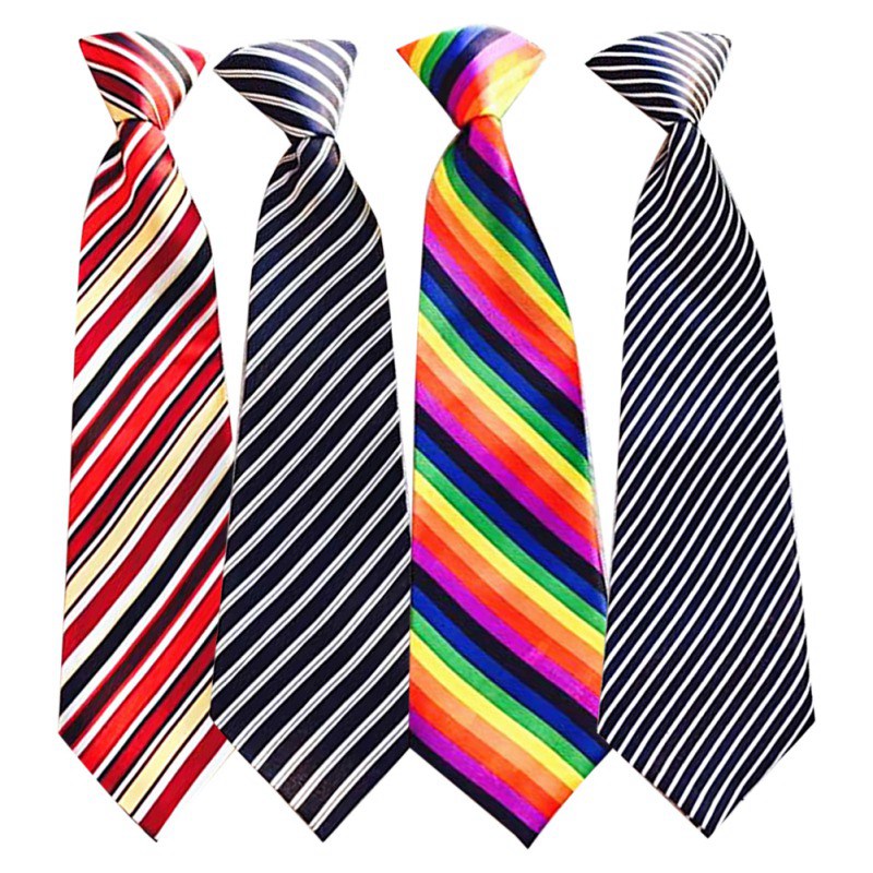 Baby Neck Tie Bow Ties Wear for Children Boys Girls Students Kid Colorful Polyester Necktie for shirt over 3T