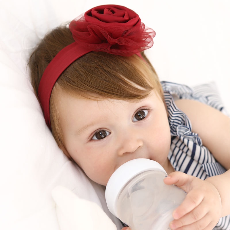 Fashion Newborn Toddler Headband Children's Cute Hair Accessories Baby Band Lace Flowers Girl Elastic bands Headwear