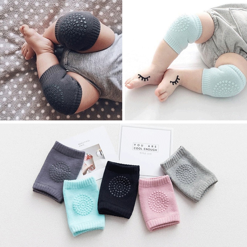 Baby Kneepad Cozy Cotton Breathable Sponge Children Knee Pads Learn To Walk Best Protection Crawling Leggings Kneepad Leg