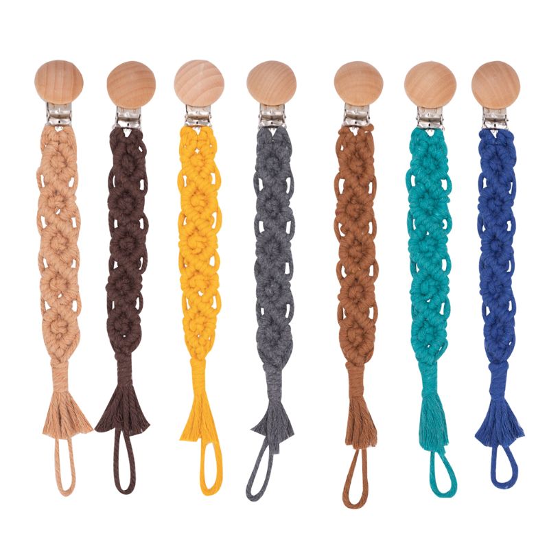 Baby Pacifier Chain Clips Holder Pacifier Anti-lost Chain Nursing Teether Dummy Soother Nipple Strap Baby Accessories