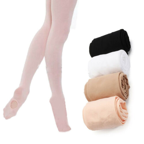 2019 Brand Convertible Solid Color Dancing Tights Dance Stocking Ballet Pantyhose for Kids and Adults S M L