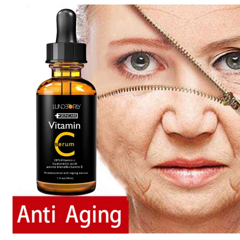 Vitamin C Essence Whitening Essence Green Tea Removes Acne Anti-Wrinkle Anti-Aging Slow Free Radical Revitalizes Skin Cream