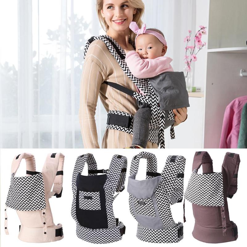 Newborn Baby Carrier 5-36M Infant Ergonomic Front Facing Sling Backpack Back H-shape Kids Pouch Wrap Carrier with Bag