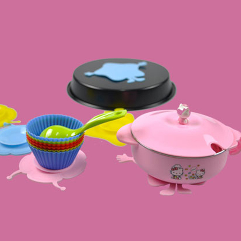 Silicone Tableware Plate Dishes Double Sided Non-Slip Baby Feeding Baby Children Kids Bowl Sucker Suction