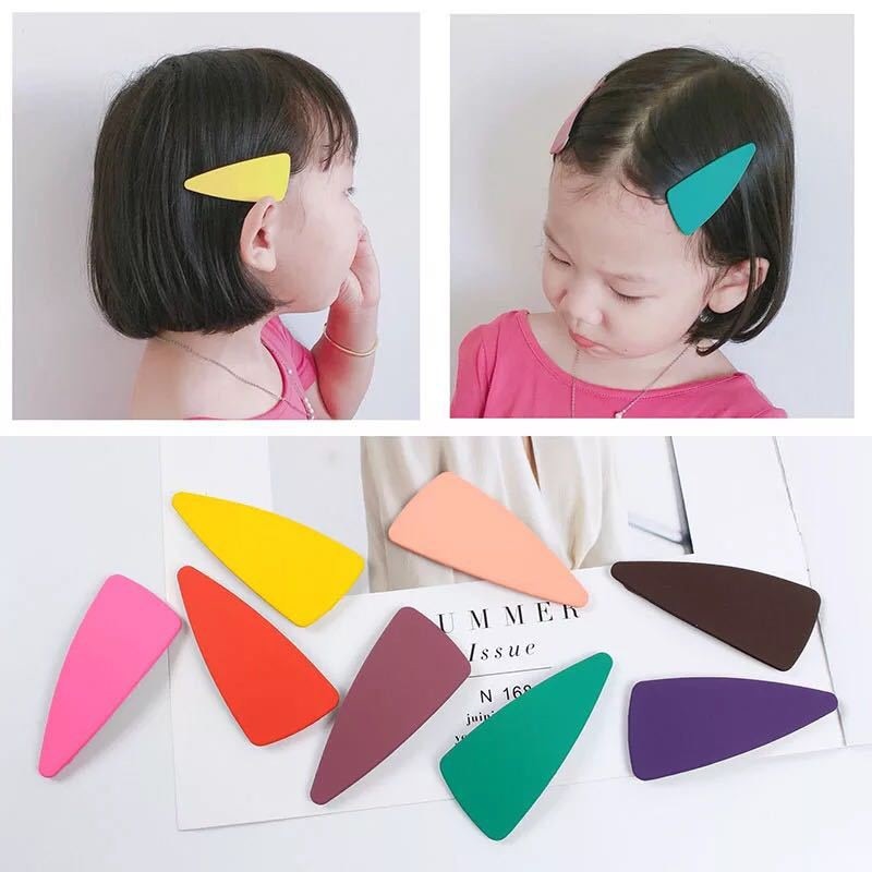 6pcs Hair Accessories Children Girls Hairpin BB Drop Clip Women Drop Heart Modeling Wave Clip Pin Modeling Styling Tool Barrette