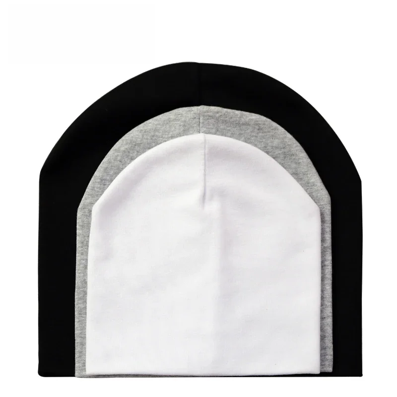 Cotton Newborn Baby Hats Beanie Kids Bonnet For Boys Girls Children Cap In Spring Autumn Winter