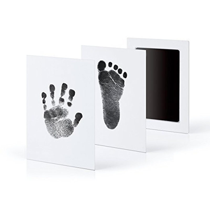 Baby Handprint Footprint Ink Pads Safe Non-Toxic Inkless Newborn Paw Print Pad Imprint Kit Infant Souvenirs Baby Care T2207