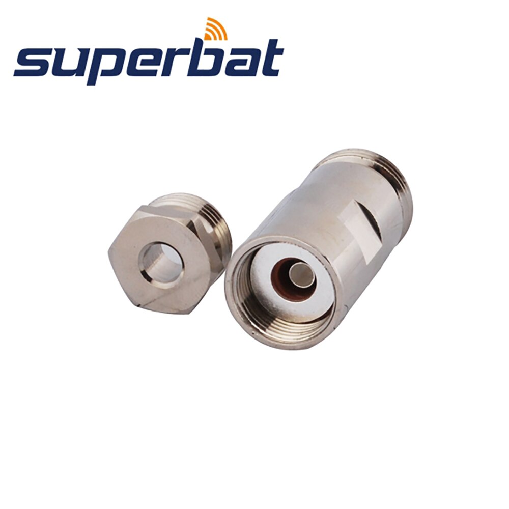 Superba 10pcs N Clamp Female RF Coaxial Connector for Cable RG58 RG142 RG400 LMR195