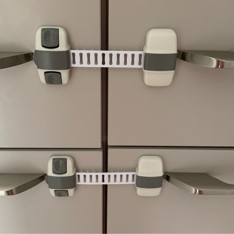 3/1pcs 20cm Baby Cabinet Lock Child Safety Protection From Children Kids Security Drawer Latches for Refrigerators