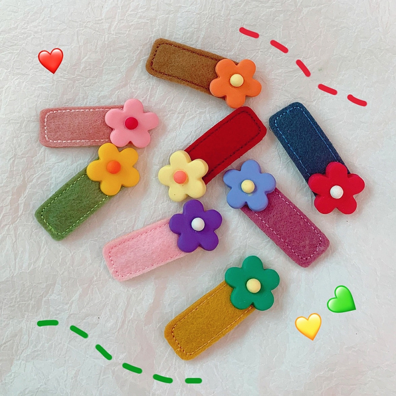 Baby Girl Hair Clips Cute Flower Design Hair Pin Children Hairpin Princess Baby Hair Accessories