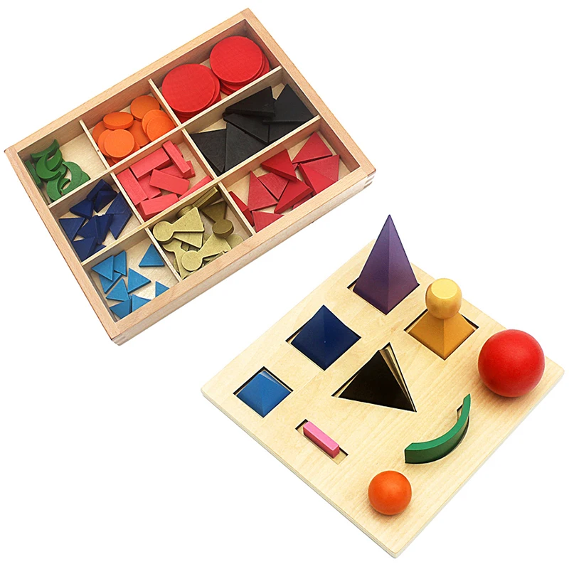 Montessori Language Toy Wood Solid Grammar Symbols Language Exercises Toys Basic Wooden Grammar