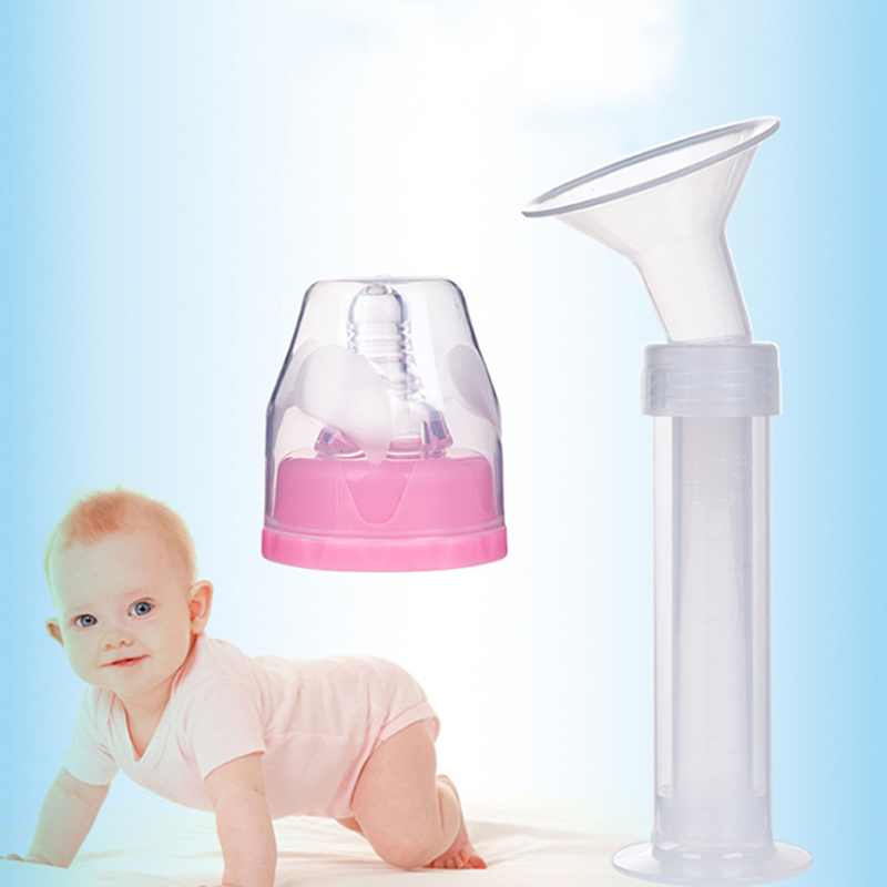Mother Syringe Type Manual Breast Pump Baby Nipple Pipette Syringe Breast Pump With Bottle Sucking Milk Maternal Child Supplies