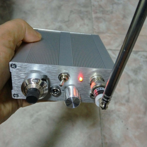 Assembled 118-136MHz Aviation Band Receiver AM Airband + Battery + Antenna + Earphone