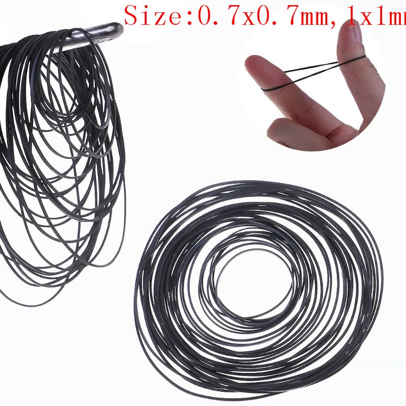 30Pcs 0.7x0.7mm/1x1mm Mix Cassette Tape Belt Assorted Common Belt Pro for Recorders CD-ROM Video Machines Walkman DVD Drive