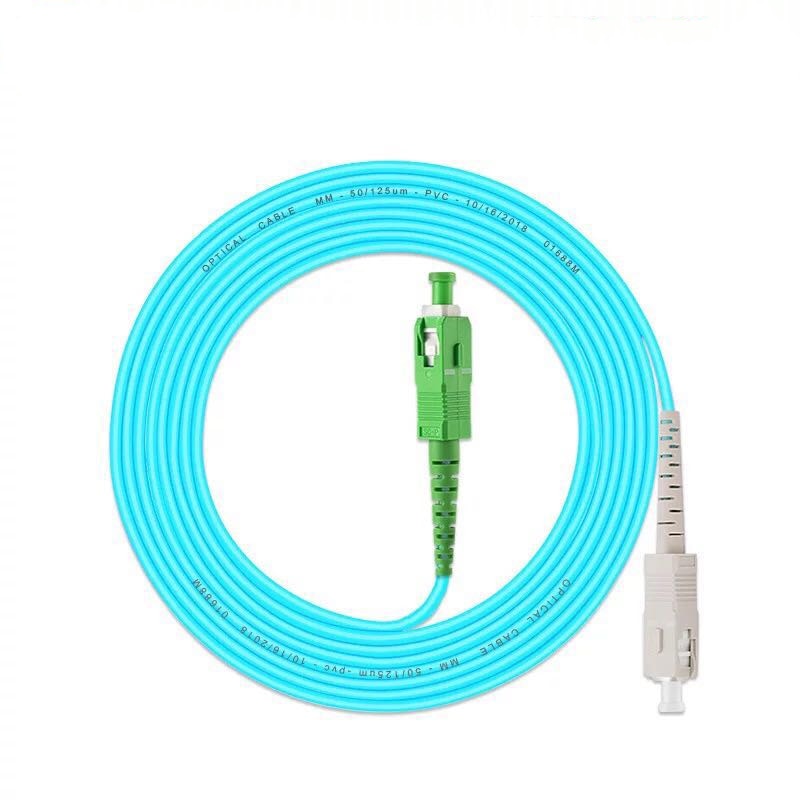 5PCS/lot SC/UPC -SC/APC OM3 Fiber Optic Patch Cord 10G 50/125 Fiber Cable Multimode Simplex Optical Jumper1M 5M20M