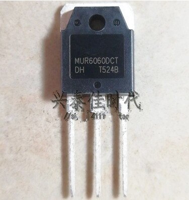 10PCS/LOT MUR6060DCT MUR6060 MUR6060DCS Fast recovery diode