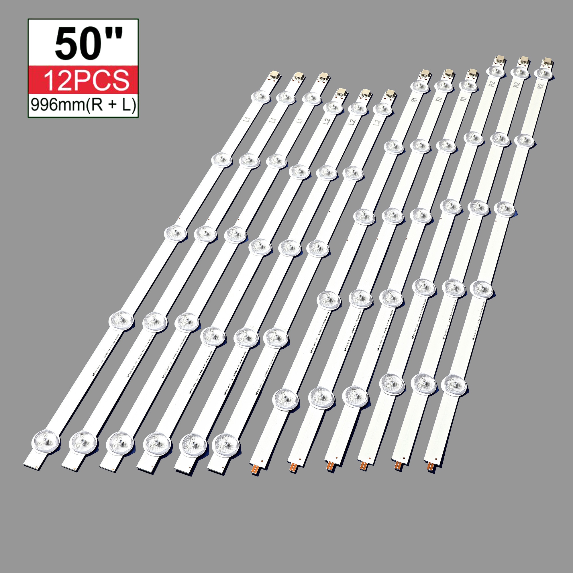 HD Lamp LED Backlight Strip For LIG 50LA6200 50LA6205 50LA6208 50LN5100 50LN5130 50LN5200 -UA -UB Bars Kit Television Bands