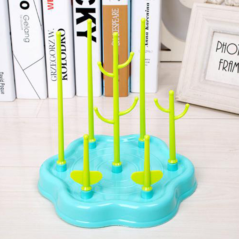 Antibiotic Drainer Dryer Rack Shelf Feeding Holder Stand Health Safe Drain Bottles Rack Baby Bottle Drying Rack