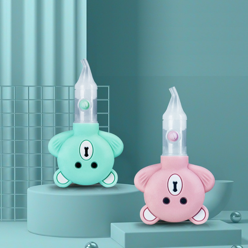 Newborn Baby Nose Cleaner Baby Care Toddler Silicone Nasal Aspirator Snot Sucker Soft Tip Cleaner Infants Medicine Dropper
