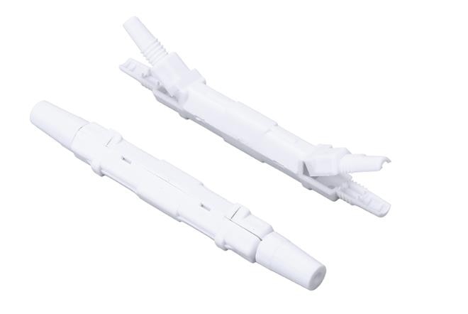 Fiber Optic Tool fiber drop cable joint kits protection box FTTH Drop Splice enclosure small round tube heat shrink Fibra tool