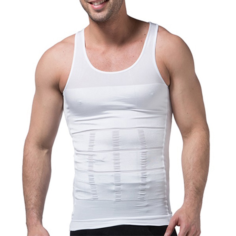 Slimming Vest Men's Slimming Underwear Body Shaper Waist Cincher Corset Tummy Belly Body Shapewear Waist Trainer Corset Cor