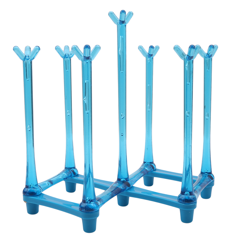 Hot Sale Rack Drying Nipple Stand Cup Storage Folding Dish Drainer Dryer Drop Ship