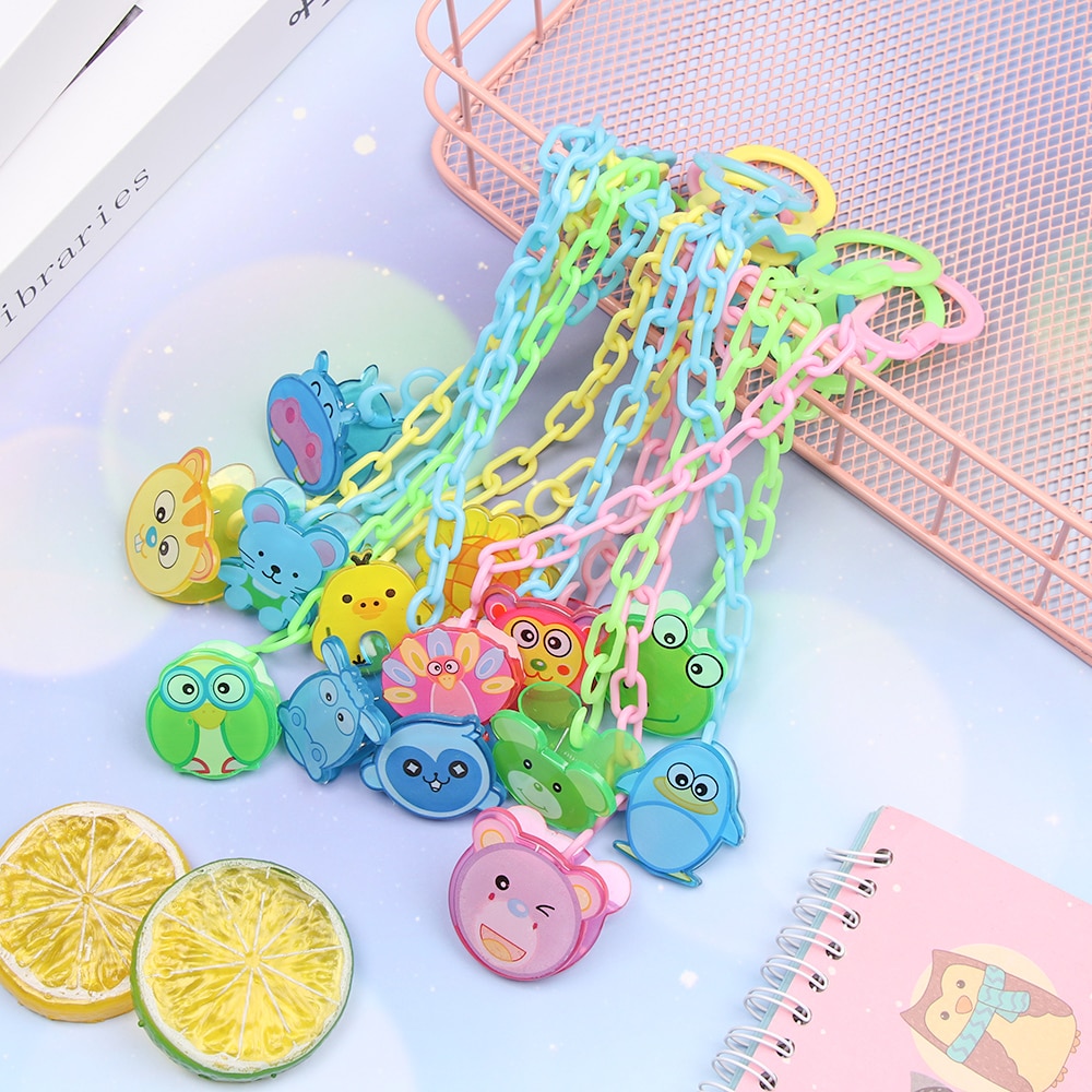 Baby Handmade Pacifier Chain Clip Dummy Nipples Holder Clips Babies Plastic Teething Chain Toy Gifts For Cute Baby Accessories