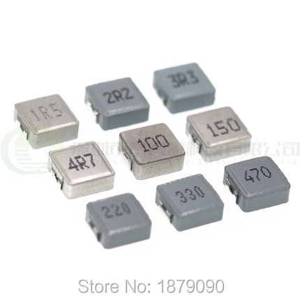 Free Shipping 10PCS 0420 0402 =4*4*2MM Molding Power Choke Power Inductor 1uH 1R0 2.2uH 2R2 3.3uH 3R3 4.7uH 4R7 6.8UH 6R8 10uH