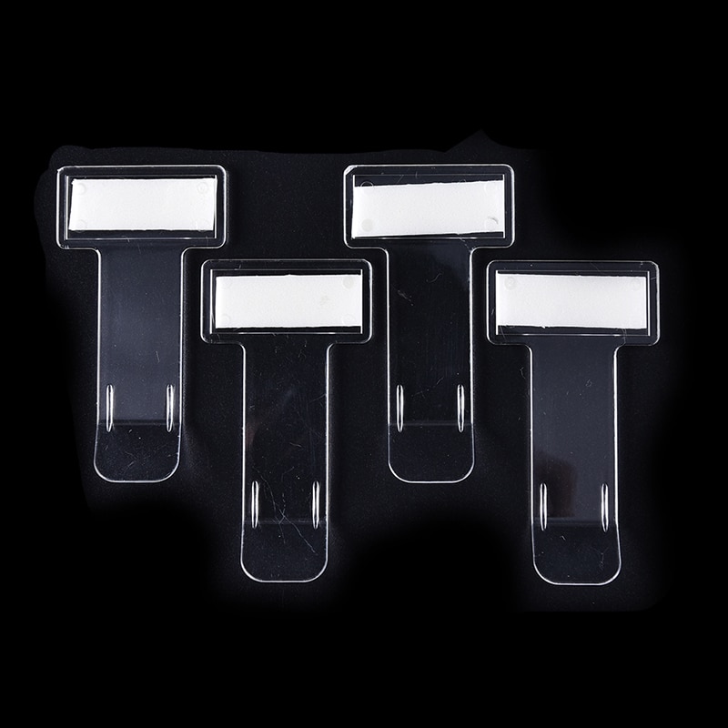 4PCS Car Vehicle Parking Ticket Receipt Permit Card Holder Clip Sticker Windscreen